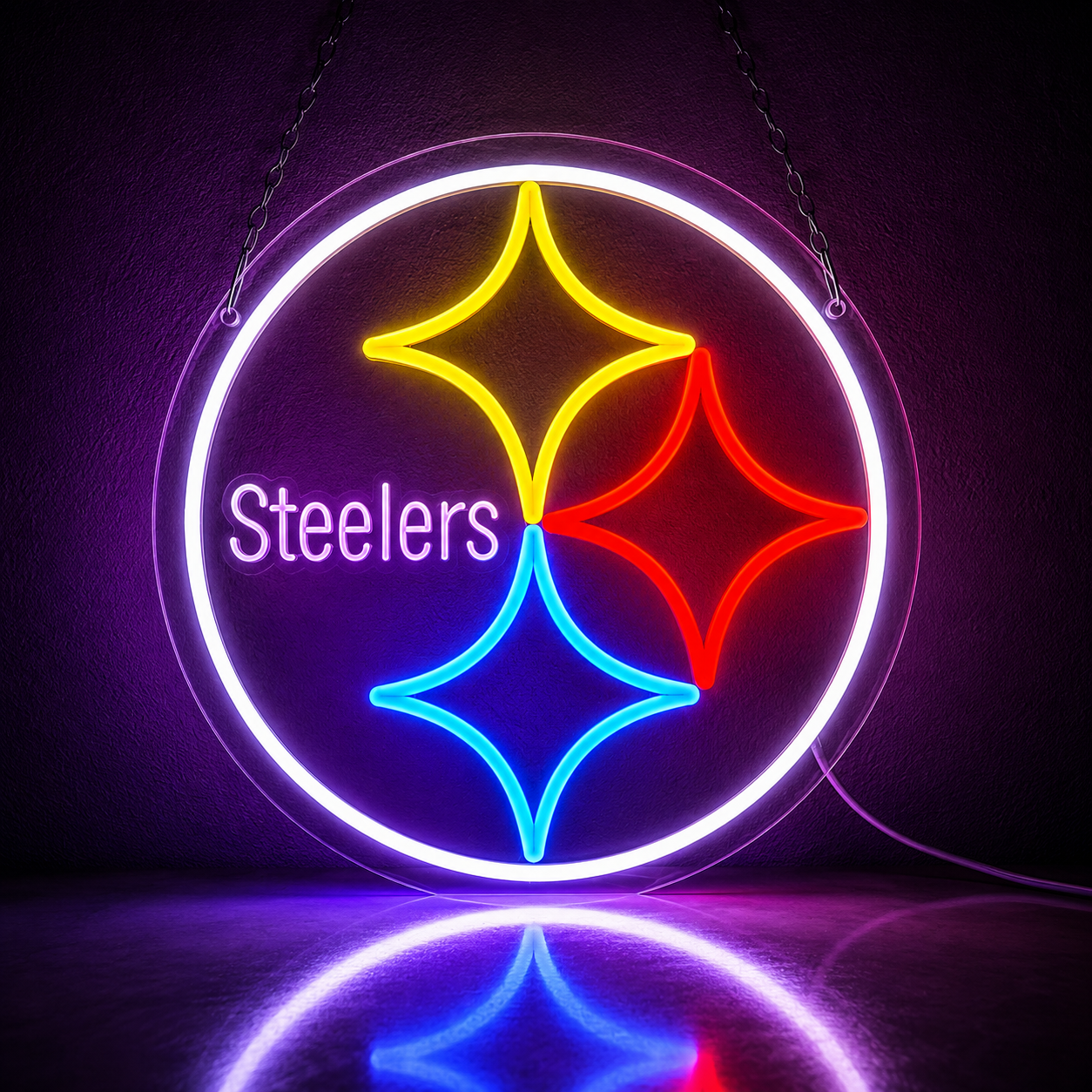 RushGlow™ Neon LED Team Sign